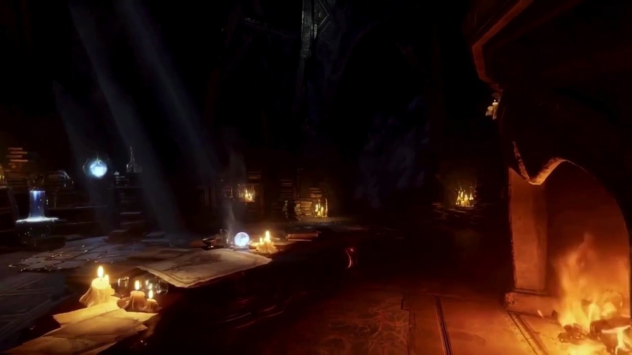 Embers After Midnight 🔥 – Quiet Arcane Fantasy Ambience (2 Hours)