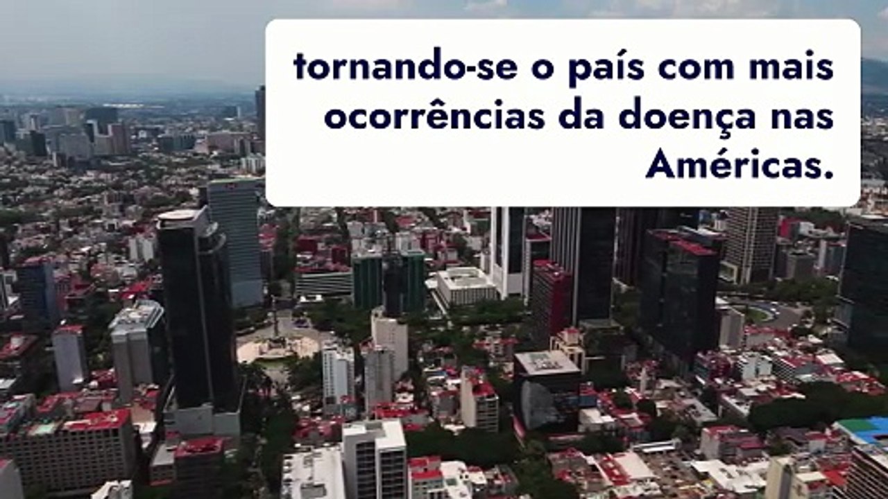 Vídeo - México registra mais de 9 mil casos de sarampo, maior número das Américas