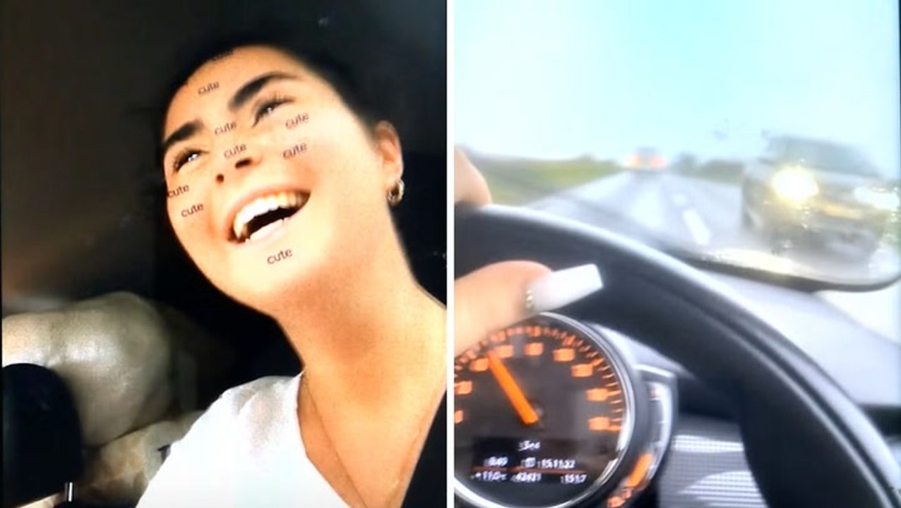 Woman who filmed Snapchat videos while speeding jailed after killing two