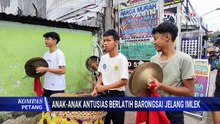 Anak-Anak Bandung Berlatih Barongsai Jelang Imlek, Antusias Walau Tempat Terbatas
