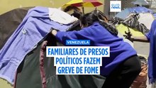 Famílias de presos políticos fazem greve de fome na Venezuela