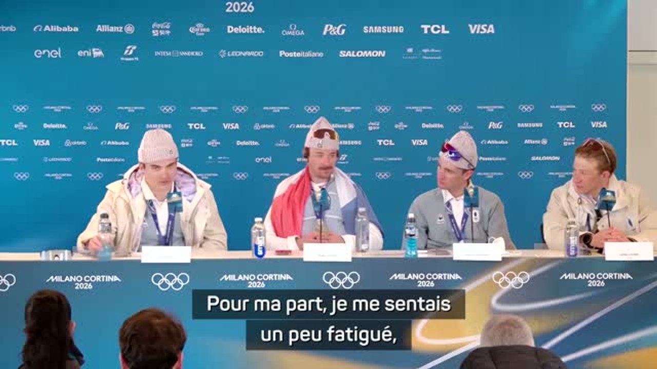 Relais ski de fond - Le quatuor français raconte leur médaille d’argent : “C’était fou”