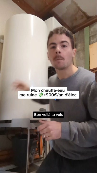 Mon chauffe-eau me ruine : + de 900 €/an juste pour l'eau chaude. Eau tiède, fuites et facture d'électricité qui explose en plein hiver !J'en ai marre de payer cher...