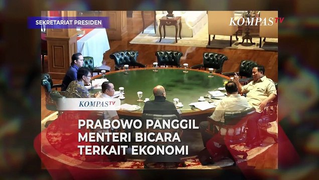 Presiden Prabowo Panggil Menko Airlangga, Menteri Purbaya hingga Rosan ke Hambalang, Bahas Ini?