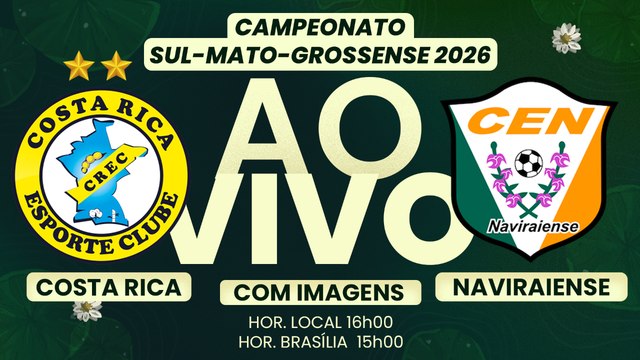 🔴 AO VIVO COM IMAGENS | ⚽ COSTA RICA X NAVIRAIENS