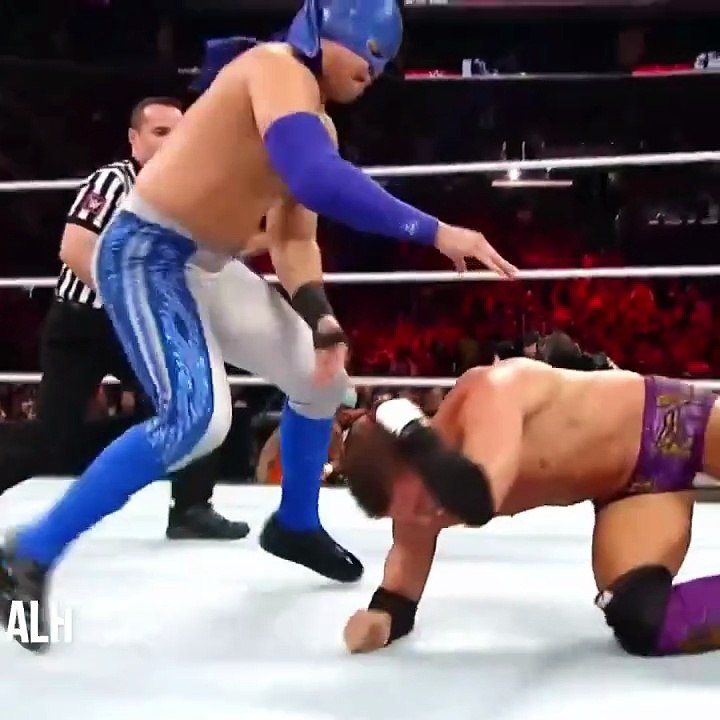 Los Matadores & Torito vs Kidd, Cesaro & Natalya – Interspecies Match - Copy