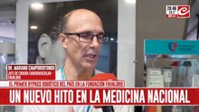 Se realizó el primer bypass robótico del país en la fundación Favaloro