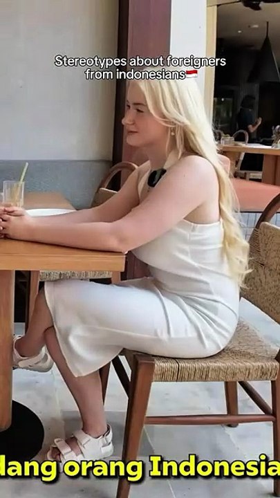 Stereotypes about foreigners from indonesians