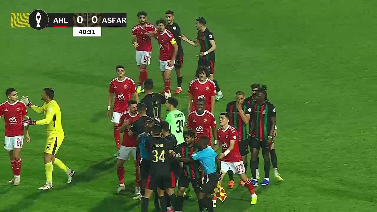 ملخص مباراة الأهلي والجيش الملكي المغربي 0-0 .. دوري أبطال افريقيا 15-2-2026