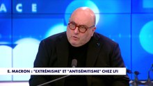Les réponses d'Emmanuel Macron face a présence d'antisémitisme au sein de LFI