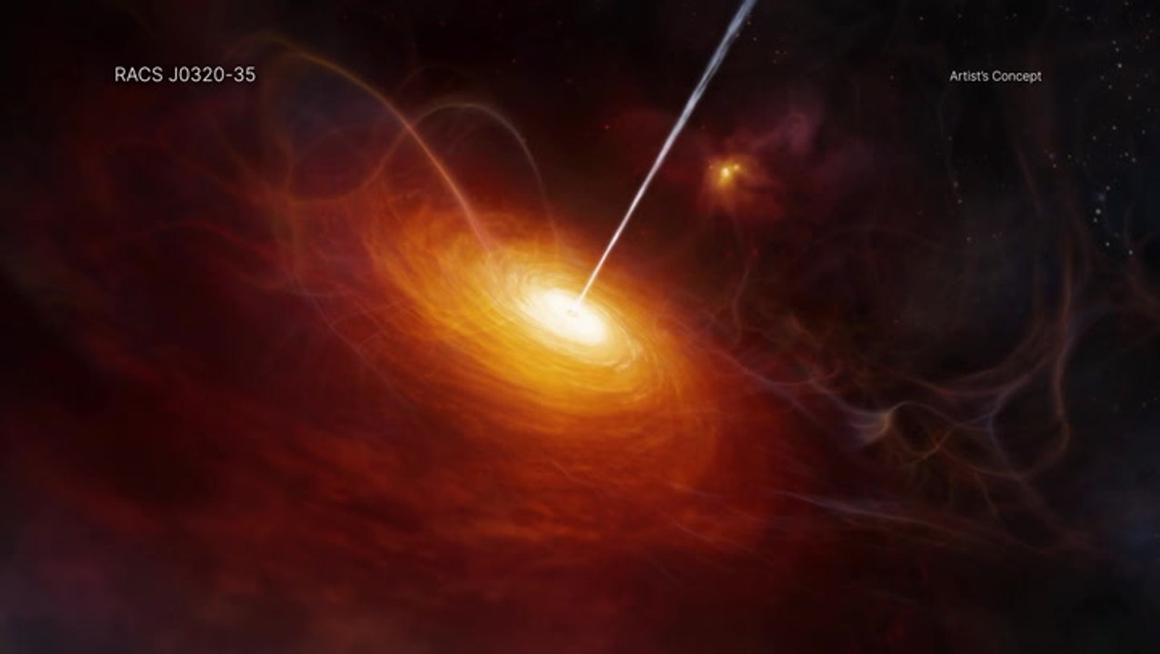 One Of The Fastest Growing Back Holes On Record Discovered By X-Ray Observatory In Space