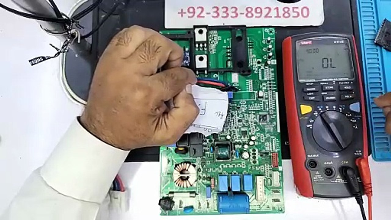 PEL Orient Dc inverter ac F1 error code outdoor pcb Dc inverter ac all pcb training center Babar Electronics