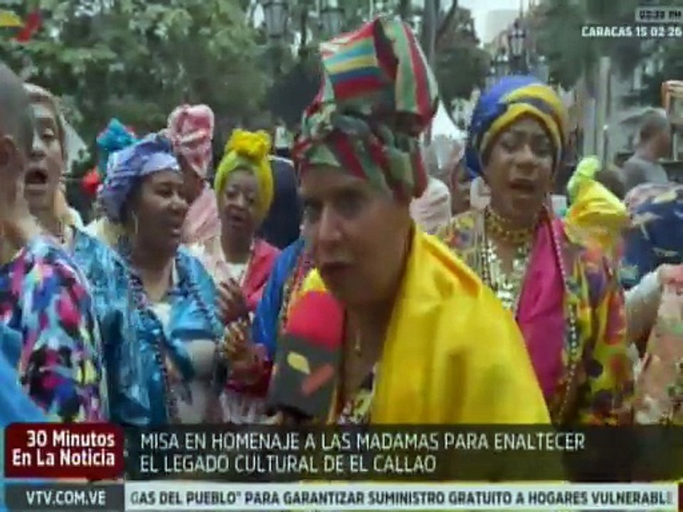 Al ritmo del calipso habitantes de Caracas celebran la Misa en homenaje a las Madamas