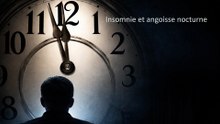 Insomnie et angoisse nocturne  quand le silence devient menace