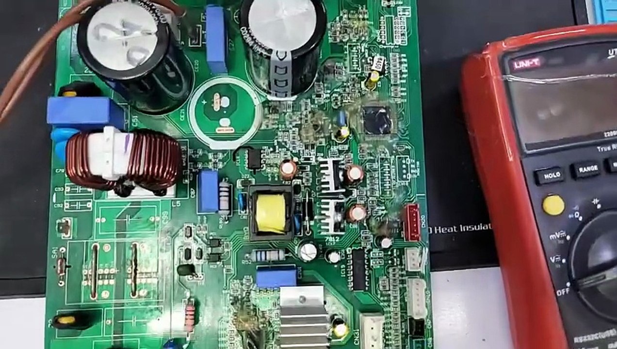 Kenwood PEL Dc inverter ac F1 error outdoor pcb Dc inverter ac all pcb world's best training center