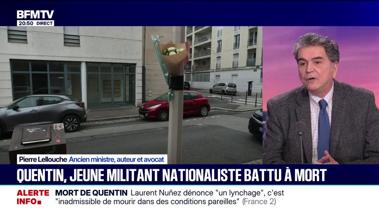Mort de Quentin à Lyon: "J'en appelle au président de la République de convoquer toutes les forces politiques à l'Élysée de façon à calmer le jeu", explique Pierre Lellouche, ancien ministre