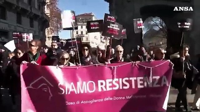 Ddl Bongiorno, manifestazione anti-femminista a Milano