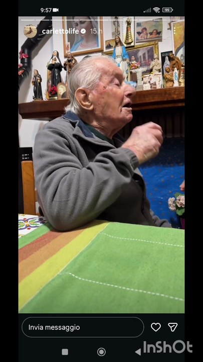 Carletto Life story con i nonni e gli amici