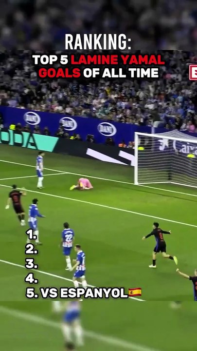 Lamine Yamal Top 5 Goals EVER