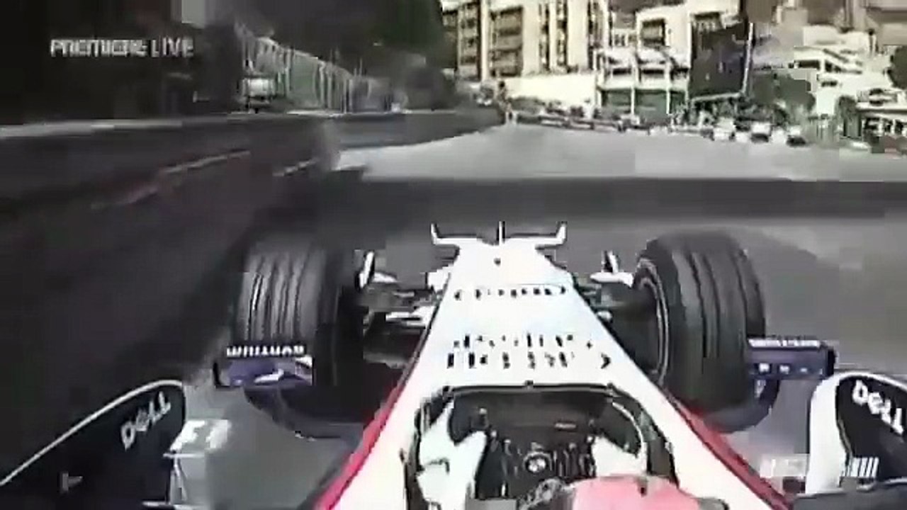 F1 – Robert Kubica (BMW Sauber V8) Onboard – Monaco 2008