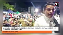 VILLA BLOSSET VOLVIÓ A CELEBRAR SU TRADICIONAL CARNAVAL SOLIDARIO CON MÚSICA, COMUNIDAD Y COMPROMISO