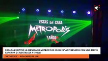Posadas revivió la esencia de Metrópolis en su 29° aniversario con una fiesta cargada de nostalgia