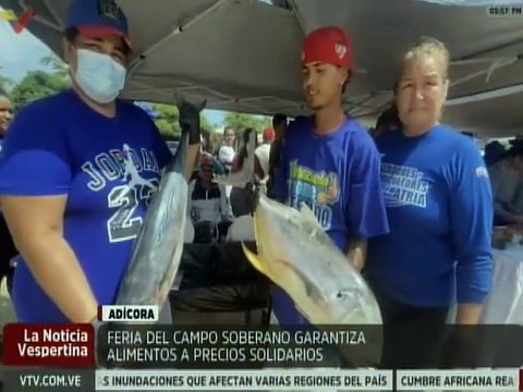 Más de 800 familias de Adícora accedieron a productos esenciales gracias a Ferias del Campo Soberano