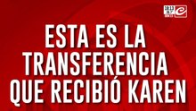 Esta es la transferencia que recibió Karen, la piba desaparecida