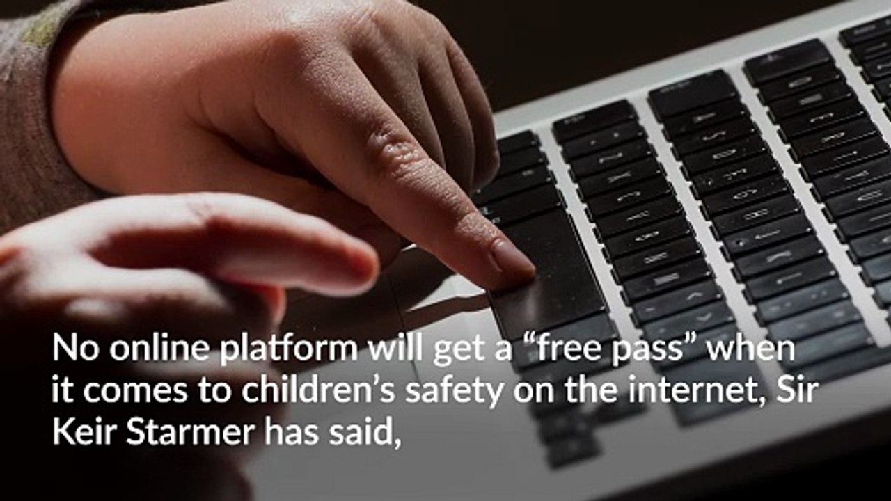 No online platform gets ‘free pass’ when it comes to child safety, says Starmer