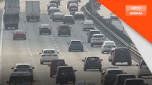 Trafik lancar di semua lebuh raya utama pagi ini