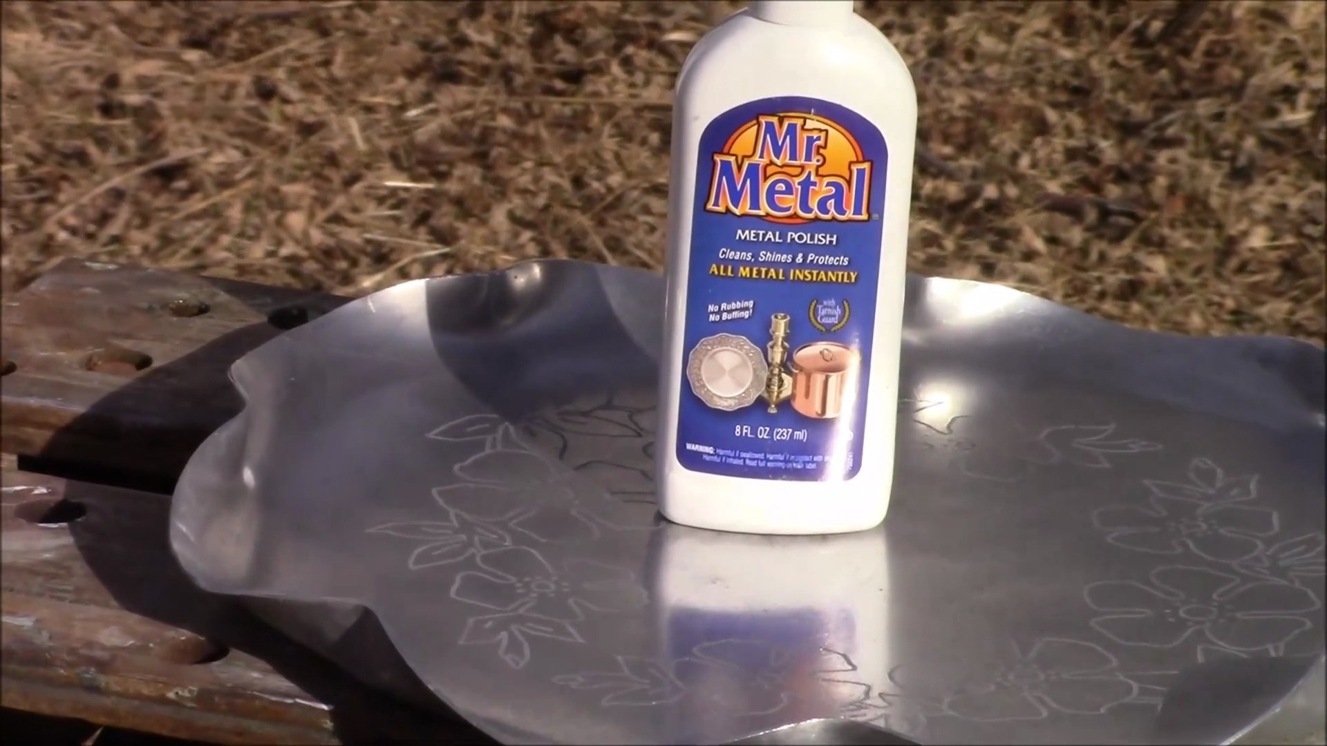 ⁣Polishing Aluminum with Mr. Metal Metal Polish