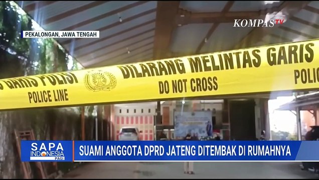 Geger! Suami Anggota DRPD Jateng Ditembak Orang Tak Dikenal di Pekalongan | SAPA PAGI
