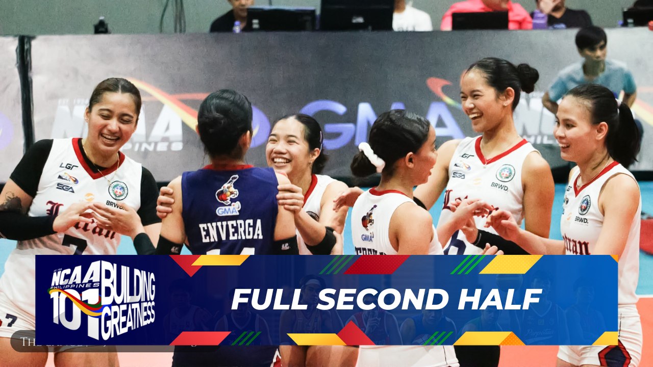 FULL SECOND HALF - Letran Lady Knights vs San Sebastian Lady Stags | NCAA Season 101