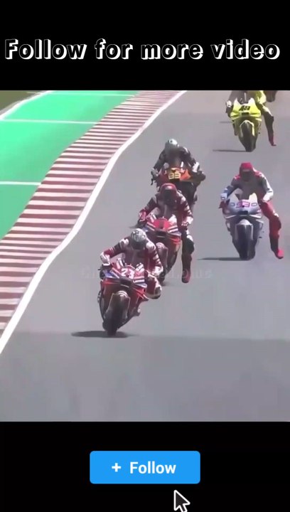 motorGP accident video