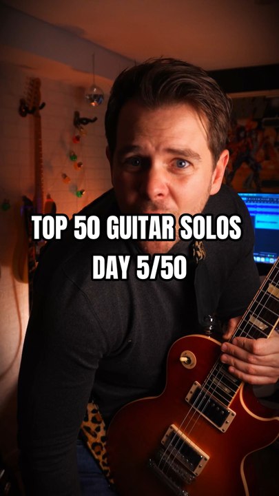 Top 50 guitar solos! Day 5/50