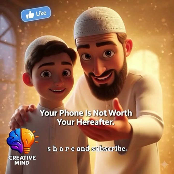 Your Phone Is Destroying Your Imaan | Emotional Islamic Reminderpowerful Islamic reminder about how phone addiction and social media are slowly affecting our Imaan. This emotional father and son short film highlights missed prayers, wasted time, and spiri