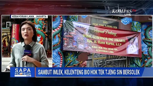 Sambut Perayaan Imlek, Begini Persiapan Kelenteng di Kebayoran Lama dan Pontianak | SAPA PAGI