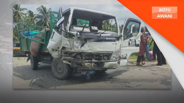 Kemalangan: Dua kanak-kanak antara tiga maut nahas kereta dan lori
