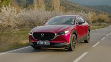 2025 Mazda CX-30 in Soul Red Crystal Driving Video