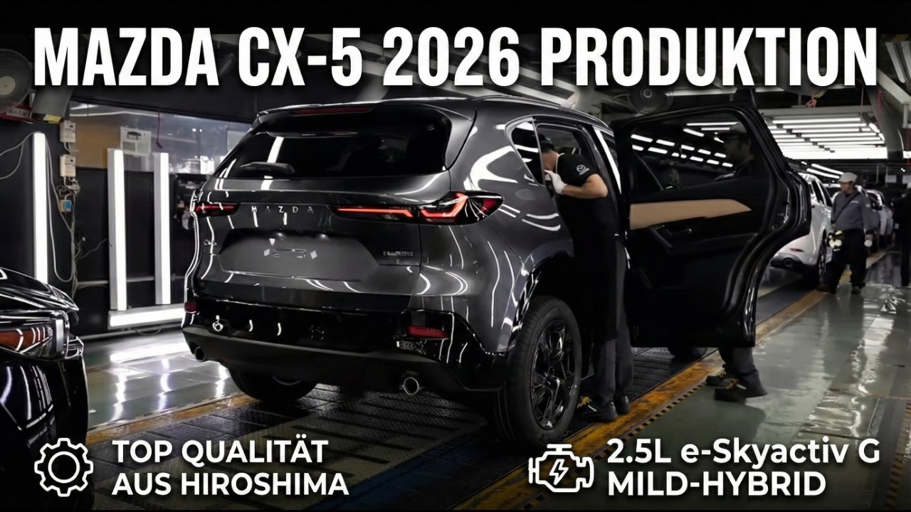 Next-Gen Mazda CX-5 2026: Exklusive Einblicke in die Fertigung