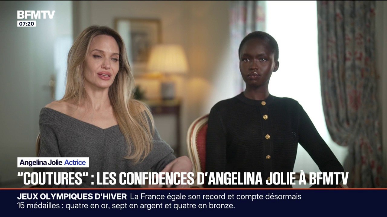 LA CULTURE DE STEVEN - "Le cancer ne définit pas une femme": Angelina Jolie se confie à BFMV à l'occasion de la sortie du film "Coutures"