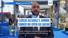Alcaraz e Sinner preparam confronto no regresso do Open do Qatar