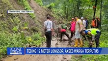 Tebing 12 Meter Longsor di Temanggung, Akses ke Dusun Tlogowungu Terputus