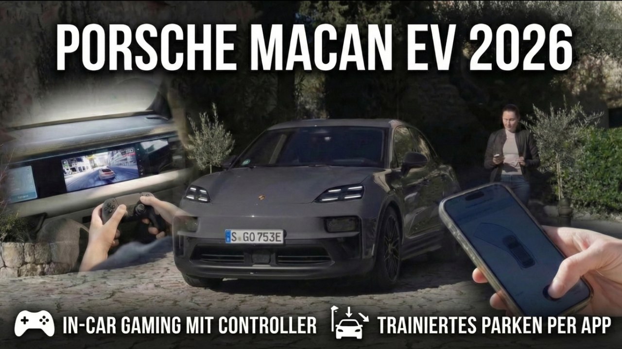 Porsche Macan EV 2026: Mehr Komfort & digitales Upgrade