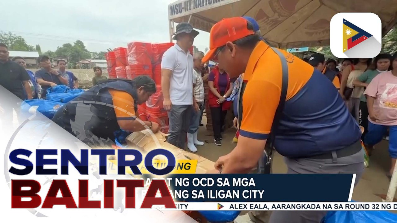 Relief assistance, ipinaabot ng OCD sa mga nasalanta ng Bagyong #BasyangPH sa Iligan City | ulat ni Lou Antonio - PIA