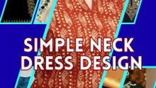 Simple Neck Design Sewing Tutorial | Dress Cutting & Stitching  2026