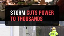 Thousands without power after wild storm hits New Zealand