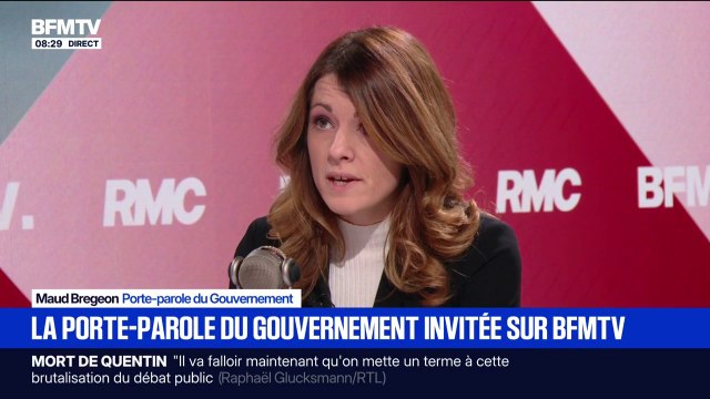 La France insoumise encourage depuis des années un climat de violence , pointe Maud Bregeon