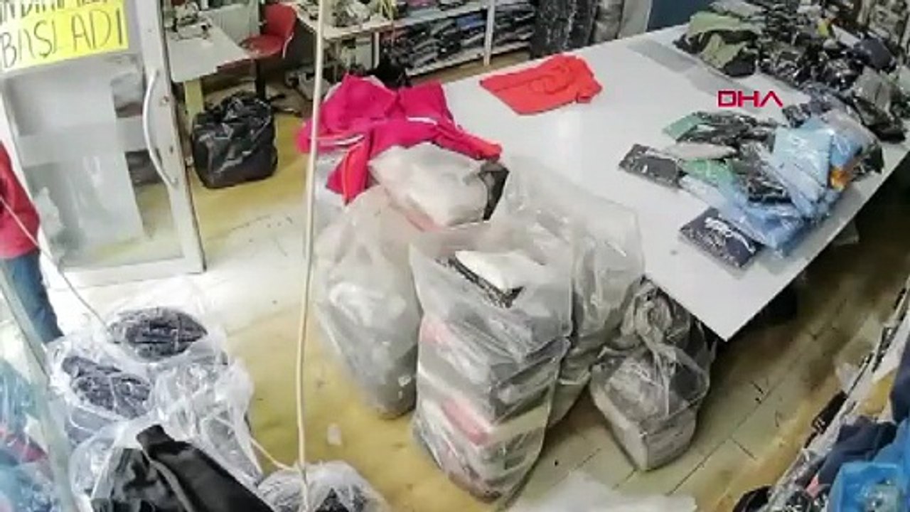 52 yaşındaki kadın esnaf, kar maskeli hırsızları tokatlaya tokatlaya dükkandan atmayı başardı!