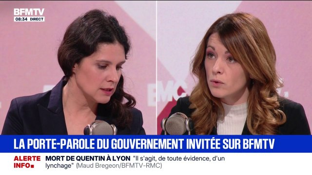 On a tous une responsabilité lorsqu'on glisse un bulletin LFI dans l'urne , affirme Maud Bregeon